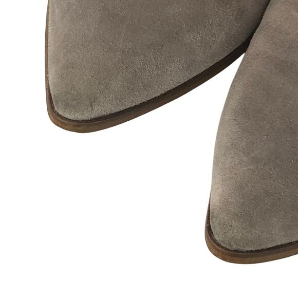 Sarto by Franco Sarto Spectra Tan Suede Pointed Toe Ankle Boots size 6.5 - Picture 8 of 16